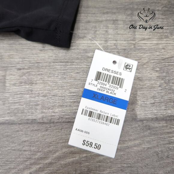 JM Collection 3/4 Ladder Sleeve Mini Dress Size XL - Picture 4 of 7